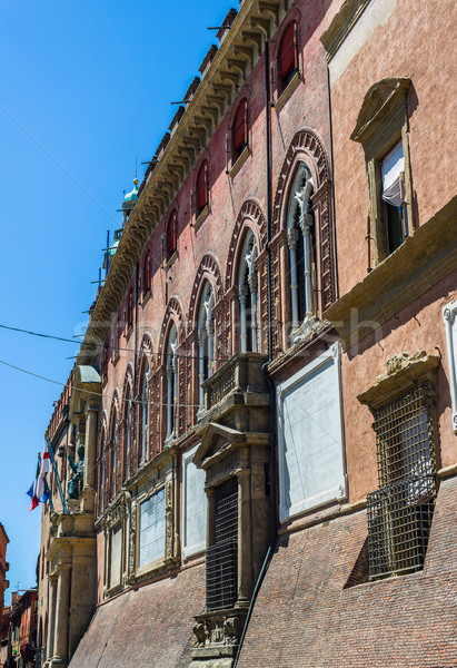 Palazzo Accursio in Bologna, Emilia-Romagna. Italy. Stock photo © Photooiasson