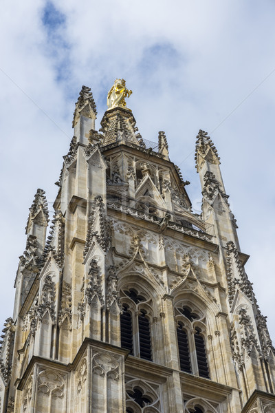 Saint Andre cathedral, Pey Berland Bell tower, Bordeaux, France Stock photo © Photooiasson