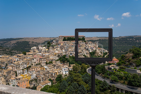 Cityscape sicile Italie été architecture culture [[stock_photo]] © Photooiasson