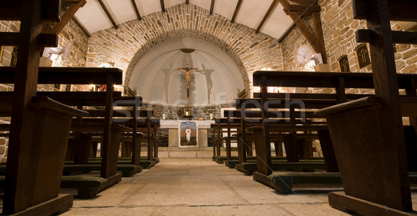 Inside of a Christian Church Stock photo © Photooiasson