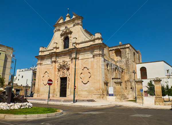 Santa Maria delle Grazie church. Galatina, Apulia, Italy. Stock photo © Photooiasson