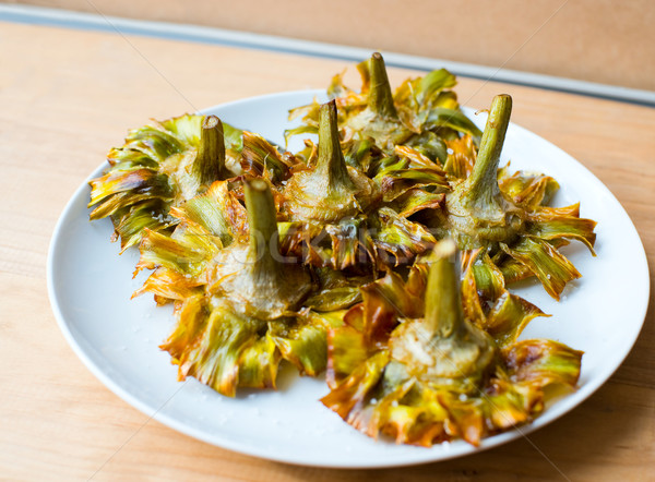 Fried artichokes. Stock photo © Photooiasson