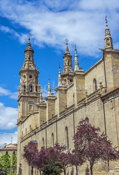 Co-cathedral of Santa Maria de la Redonda of Logroño, Spain. Stock photo © Photooiasson