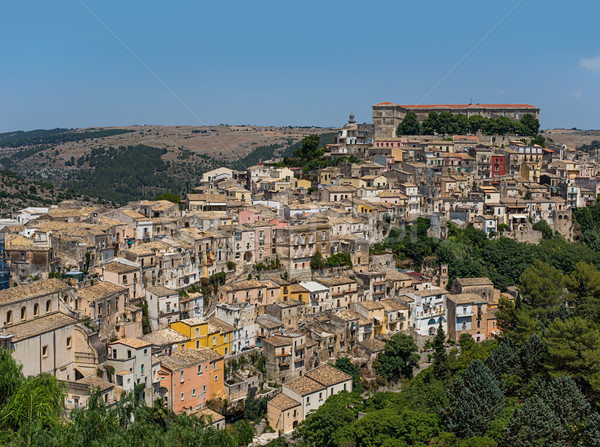 Ragusa Ibla cityscape. Sicily, Italy. Stock photo © Photooiasson