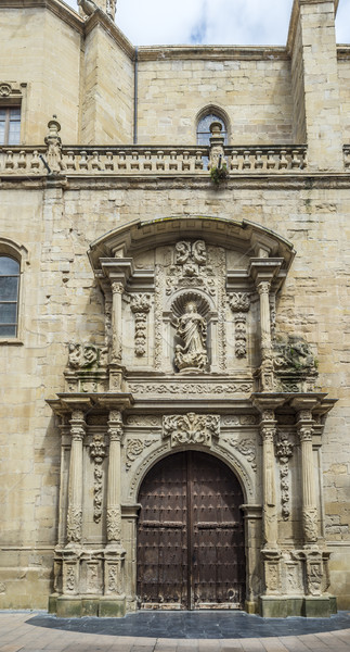 Co-cathedral of Santa Maria de la Redonda of Logroño, Spain. Stock photo © Photooiasson