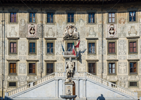 Palazzo della Carovana of Pisa, Italy Stock photo © Photooiasson