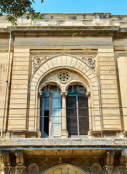 Ventana barroco palacio Italia agosto 14 Foto stock © Photooiasson