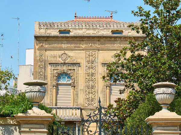 Arabic palace of southern Italy. Stock photo © Photooiasson