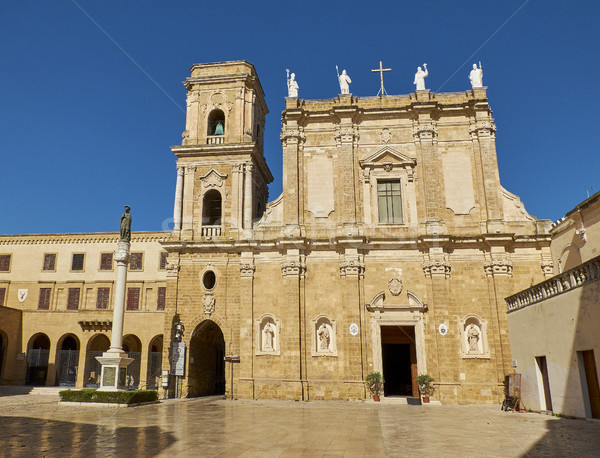 Papal Basilica Cathedral of Brindisi, Apulia, Italy. Stock photo © Photooiasson