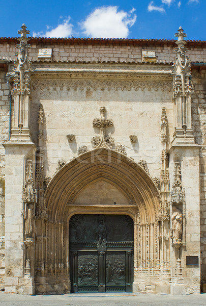 San Lesmes Abad Church, Burgos. Spain Stock photo © Photooiasson