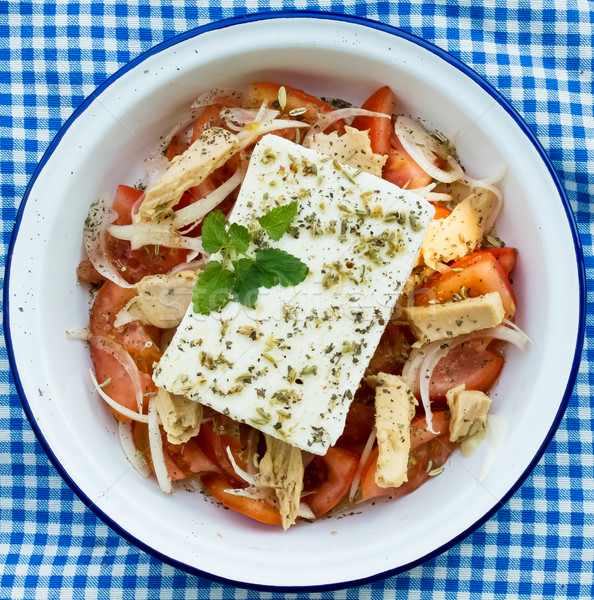Greek salad. Stock photo © Photooiasson