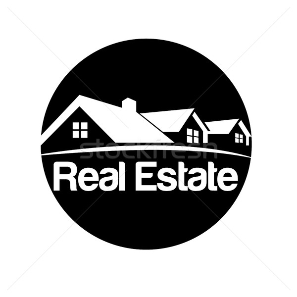 Real Estate vector logo design template. House abstract concept icon. Realty construction architectu Stock photo © Photoroyalty