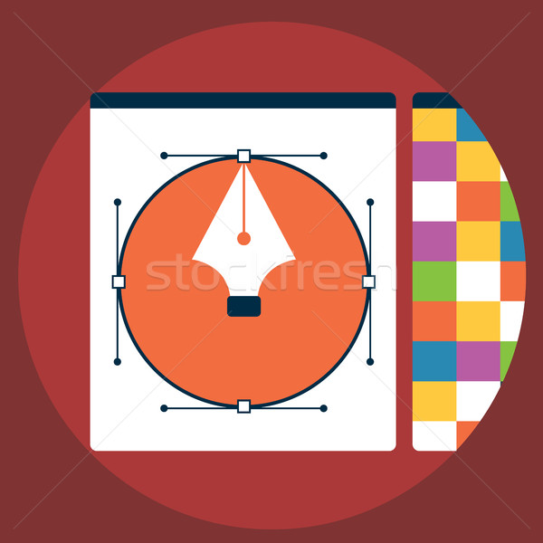 Printing and graphic design concept Stock photo © Photoroyalty