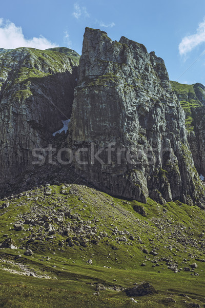 Stock foto: Turm · Berge · Rumänien · szenische · Berg · Landschaft