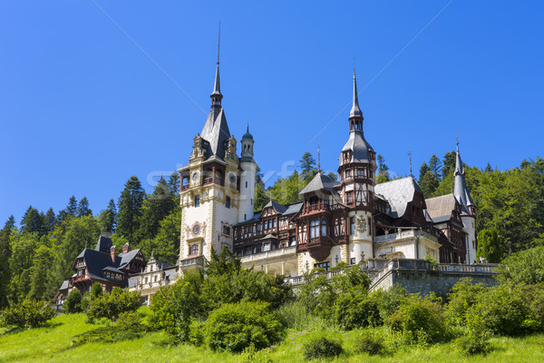 Stock photo: Peles castle, Sinaia, Romania