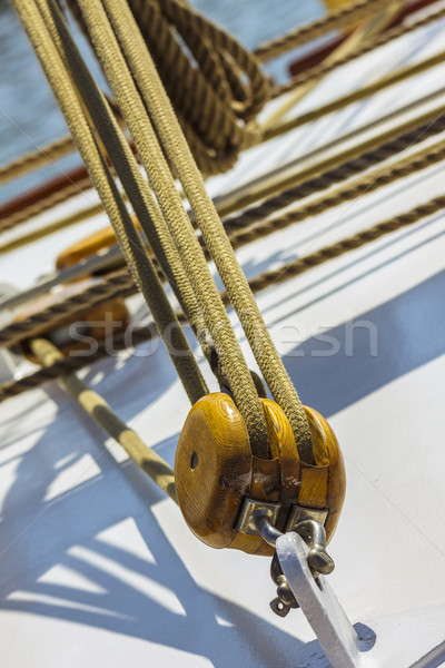 Marine ropes and rigging Stock photo © photosebia