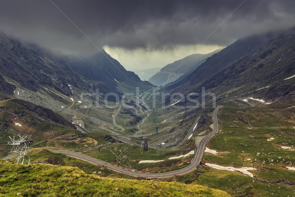 Mountain sinuous road Stock photo © photosebia