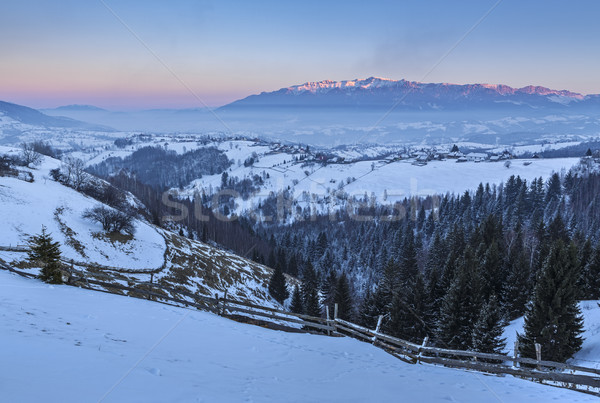 Winter mountain landscape Stock photo © photosebia