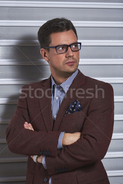 Stylish confident man Stock photo © photosebia