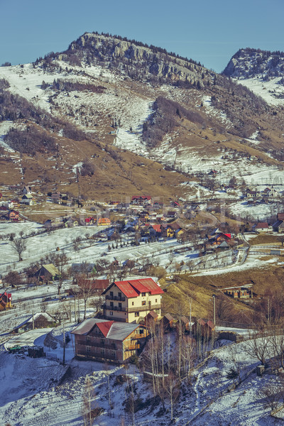 Сток-фото: отпуск · направления · живописный · горные · дома