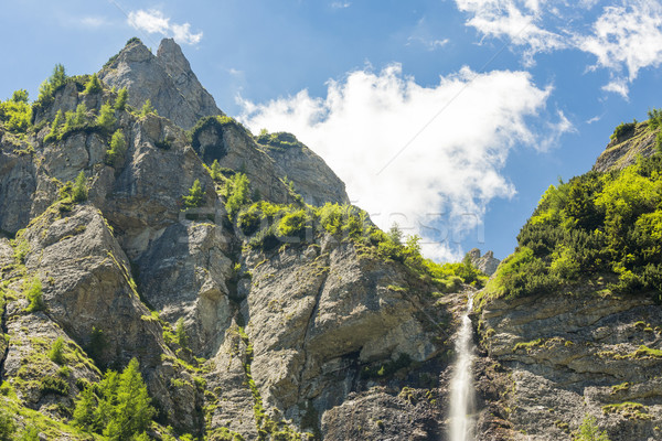 Cascadas montanas Rumania cascada valle Foto stock © photosebia
