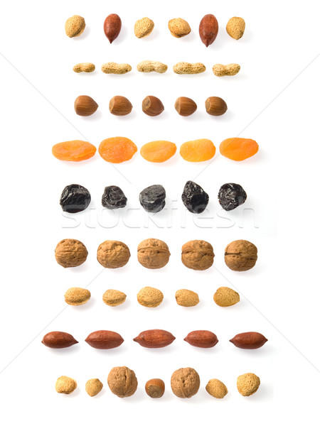 Dried fruits lines Stock photo © photosil