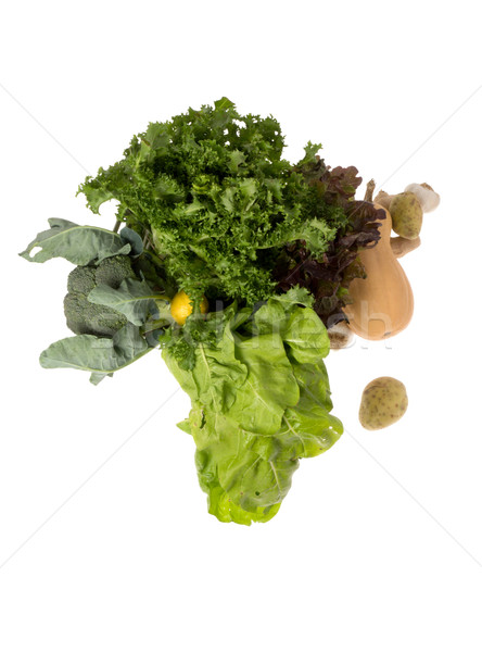 [[stock_photo]]: Alimentaire · Afrique · carte · légumes · frais · isolé · blanche