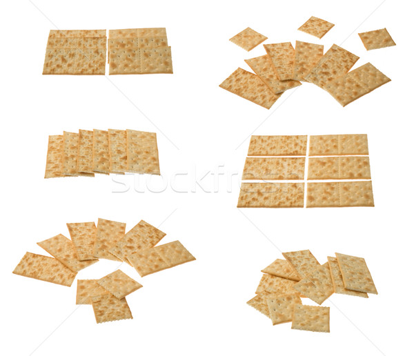 Collection of crackers arragements Stock photo © photosil