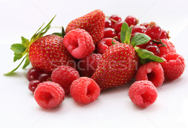 Mista frutti di bosco salute verde fragola Foto d'archivio © photosoup
