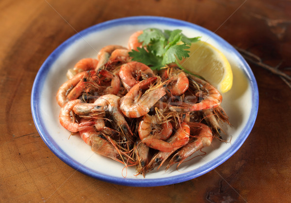 Fried whole shrimp appetizer Stock photo © photosoup