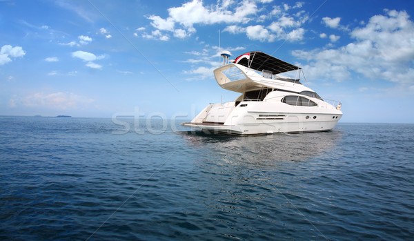 роскошь яхта лодка океана воды морем Сток-фото © photosoup