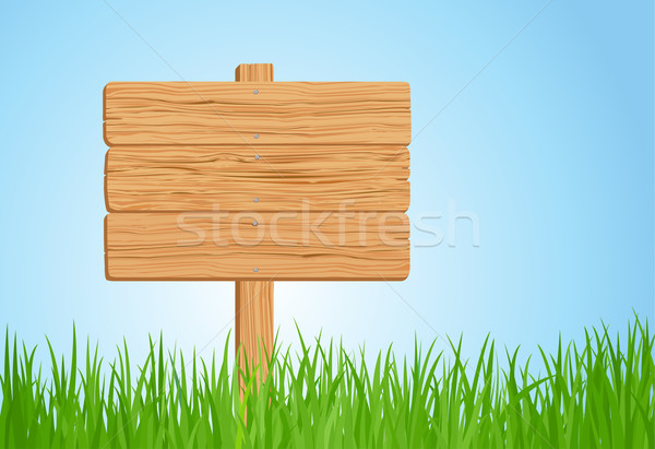 зеленая трава вектора формат весны трава Сток-фото © photosoup