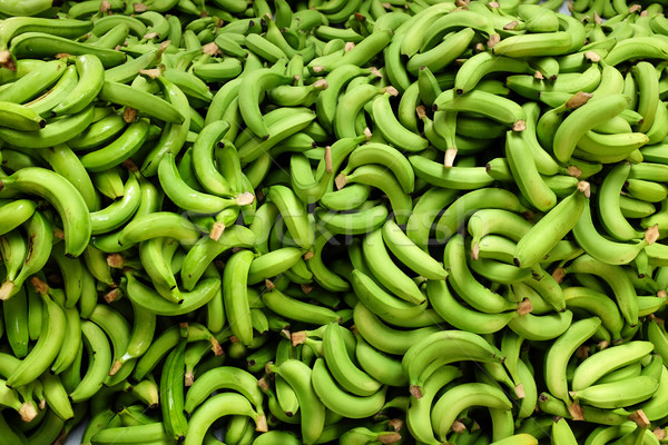 свежие бананы зеленый фермы рынке Сток-фото © photosoup