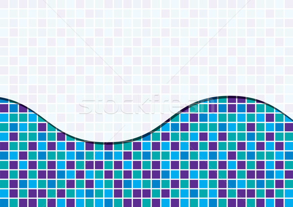 Zdjęcia stock: Mozaiki · streszczenie · działalności · wektora · format · ściany