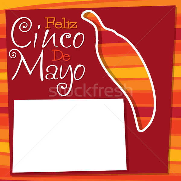 Zdjęcia stock: Majonez · chili · karty · wektora · format · papieru