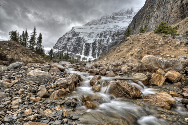 mount edith cavell Stock photo © pictureguy