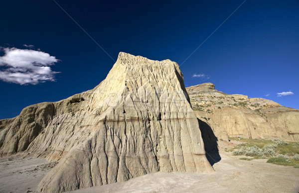 Saskatchewan duży błotnisty Błękitne niebo charakter Zdjęcia stock © pictureguy