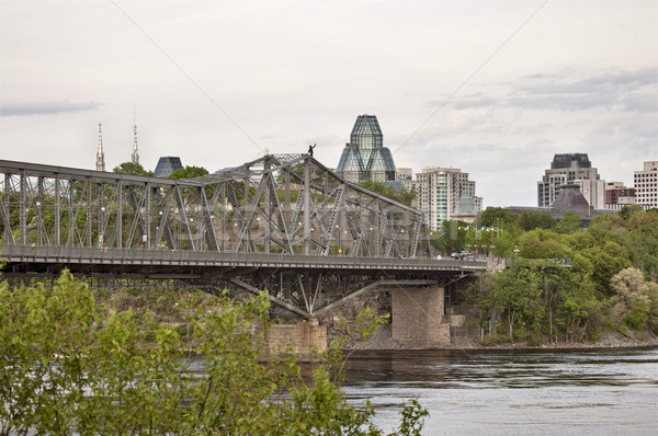 Bridge over Ottawa River Stock photo © pictureguy