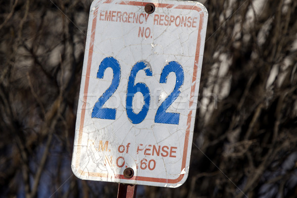 Emergency farm number Stock photo © pictureguy