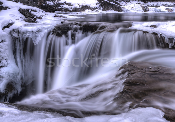 Elbow Falls Bragg Creek Stock photo © pictureguy