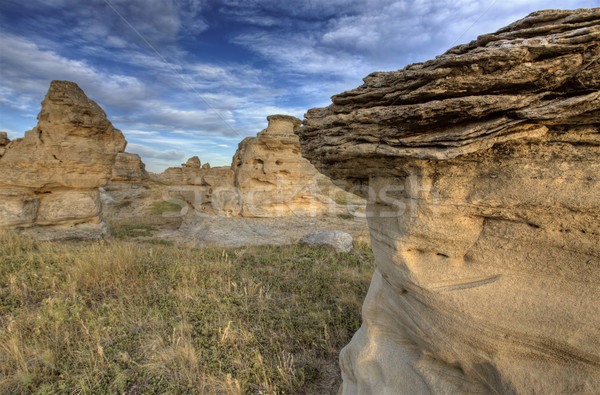 Canadá escrito piedra parque naturaleza rock Foto stock © pictureguy