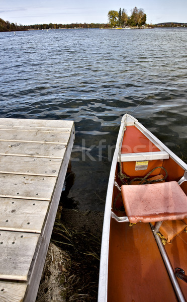 公園 ボート レンタル カヌー ドック ウィスコンシン州 ストックフォト © pictureguy