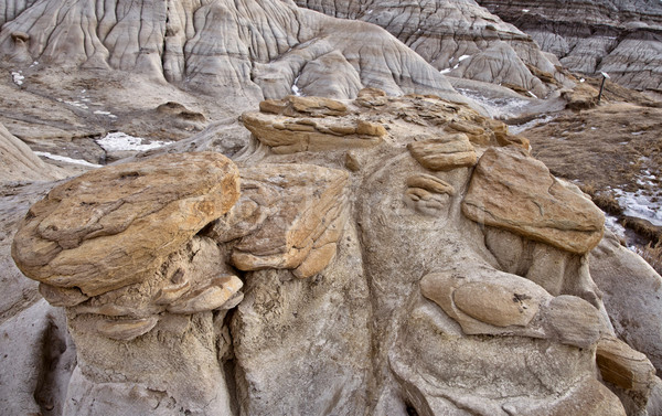 Badlands Alberta  hoo doo Stock photo © pictureguy