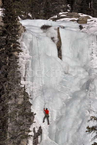Ice Climbing Stock photo © pictureguy