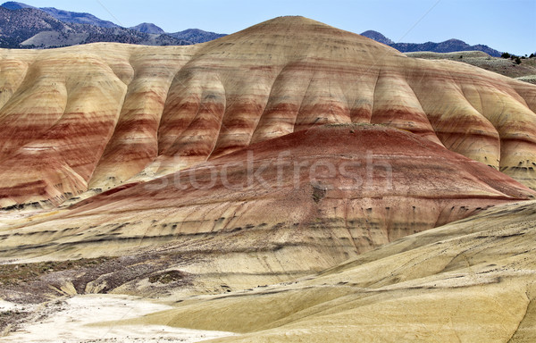 Verniciato colline Oregon colorato view rosso Foto d'archivio © pictureguy