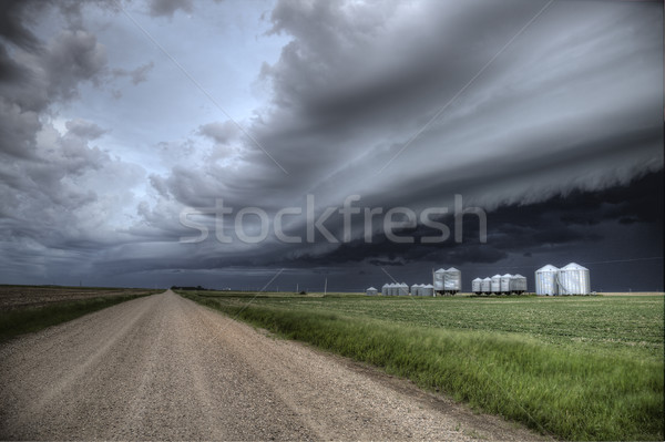 Saskatchewan shelf nube allarme Foto d'archivio © pictureguy