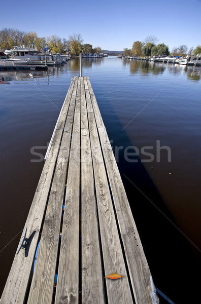 Vale Wisconsin Mississipi rio Foto stock © pictureguy