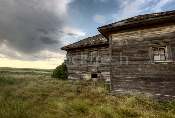 Abandoned Farmhouse Saskatchewan Canada Stock photo © pictureguy