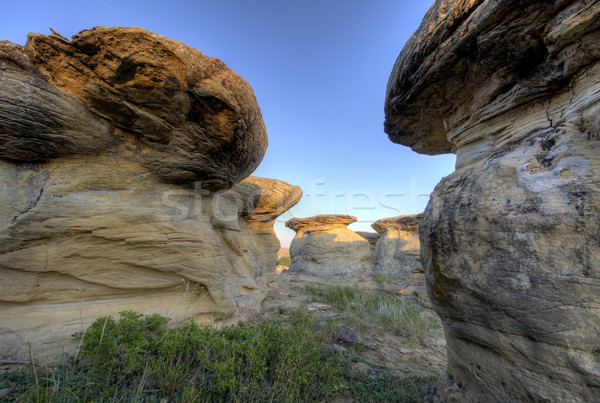 Canadá escrito piedra parque naturaleza rock Foto stock © pictureguy