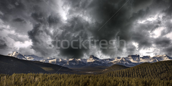Rocky Mountains near Banff Canada Stock photo © pictureguy